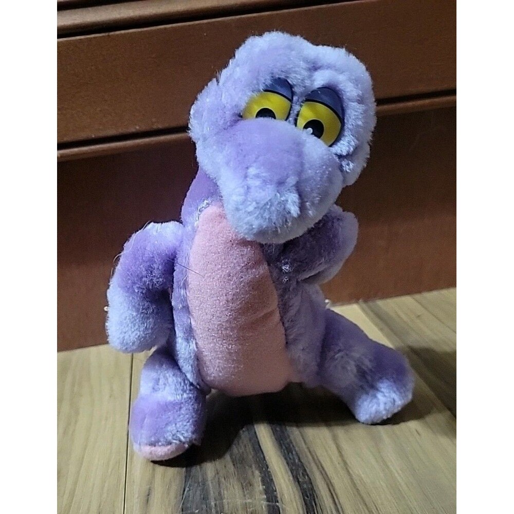 Vtg Figment the Dragon 1982 Disney Disneyland Epcot 7” Plush Stuffed Animal